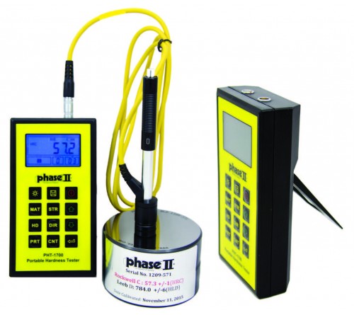 Phase II PHT-1740 Basic Portable Hardness Tester with DL Impact Device